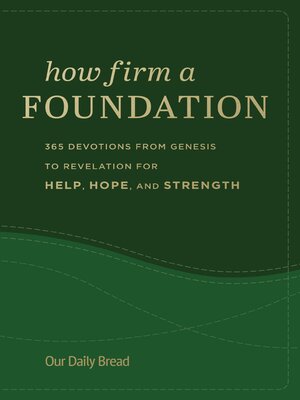 cover image of How Firm a Foundation